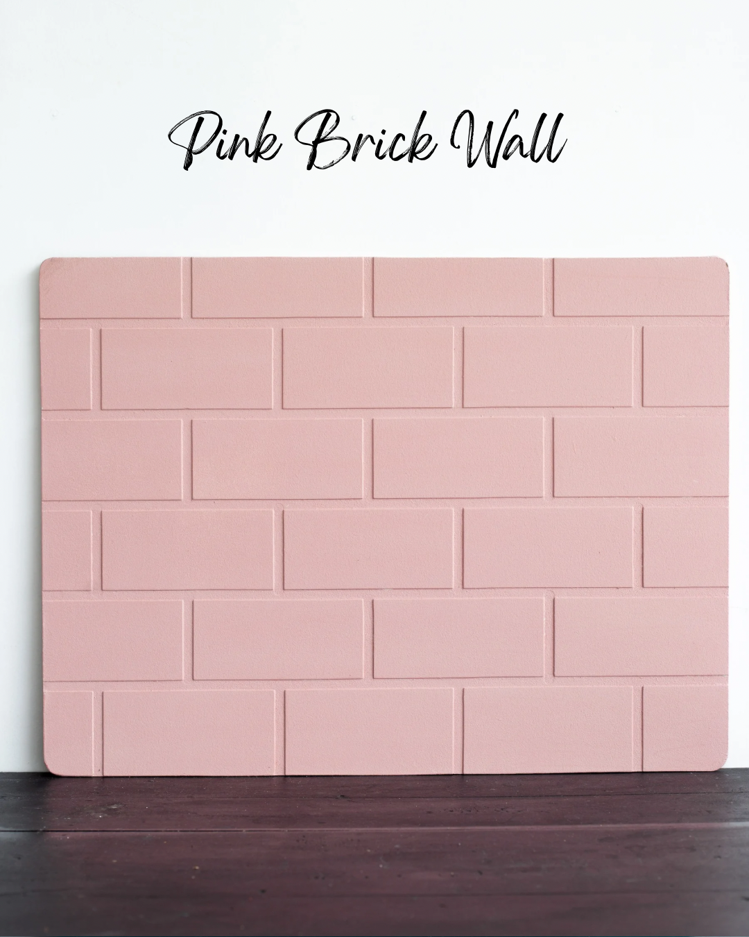 Pink Brick Wall Backdrop