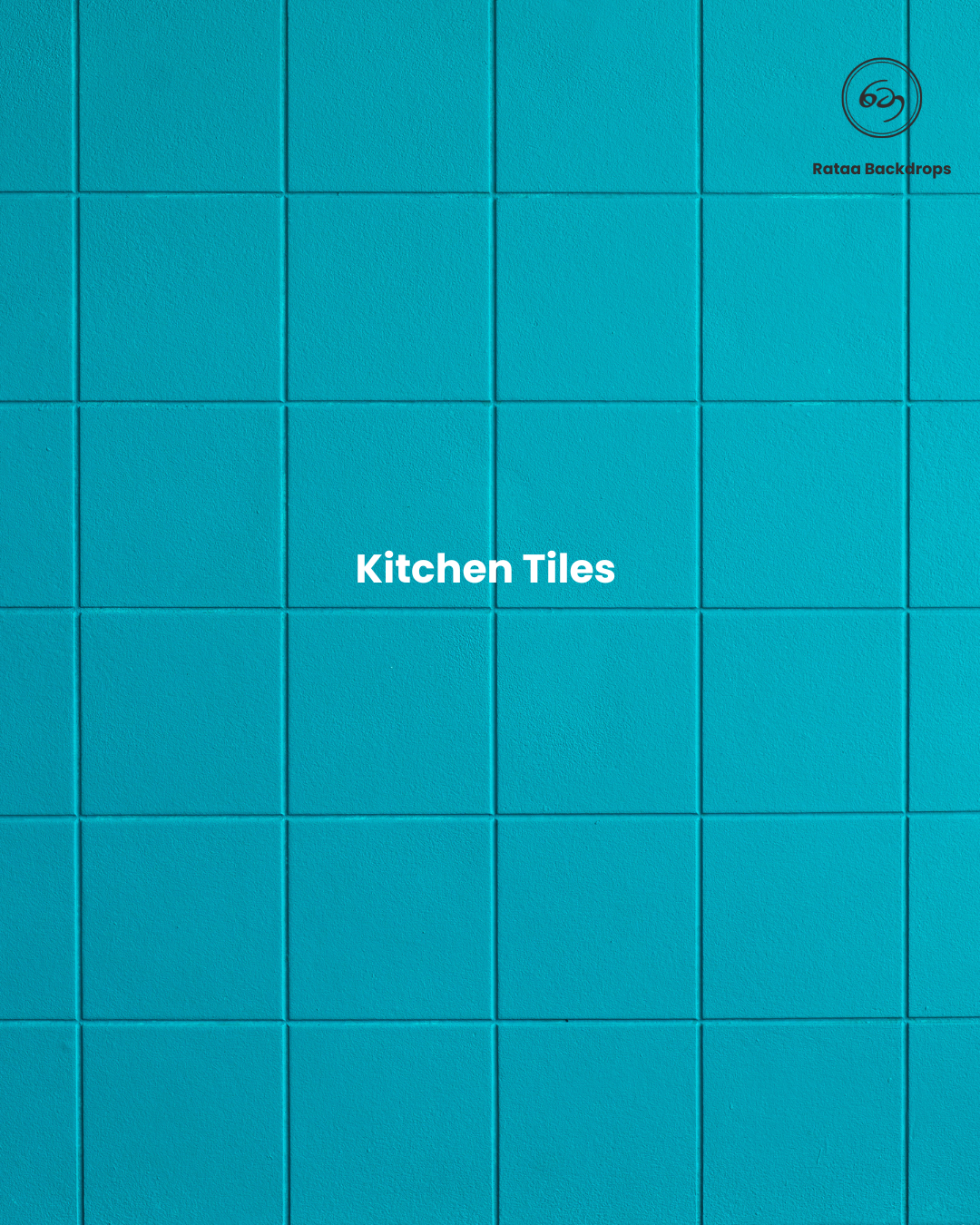 Blue Kitchen Tile Backdrop