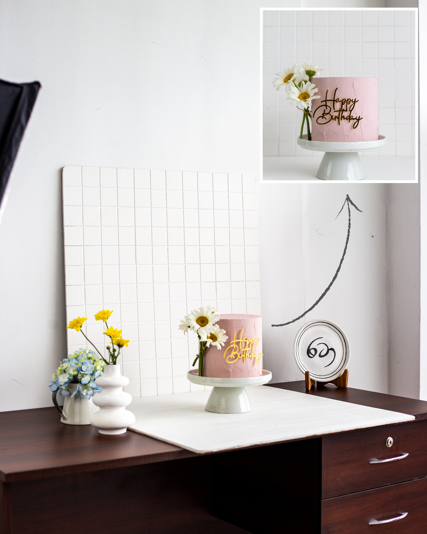Mosaic Tiles Backdrop
