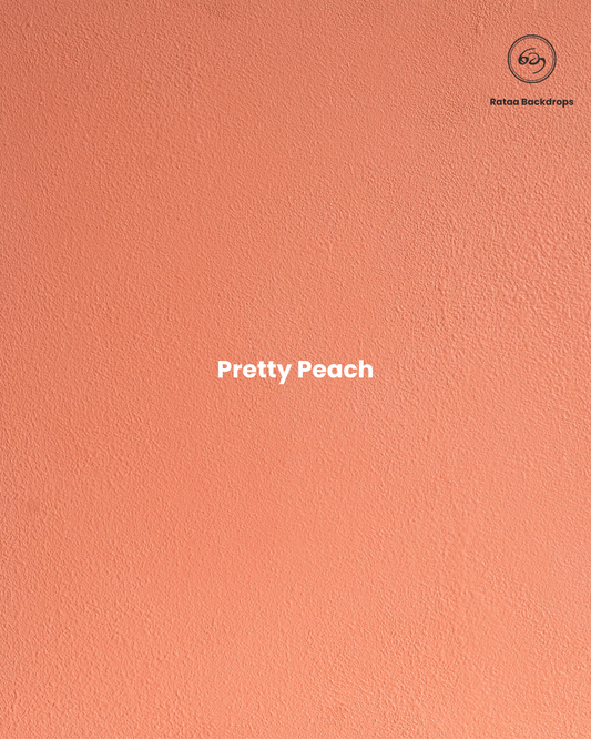 Pretty Peach Backdrop