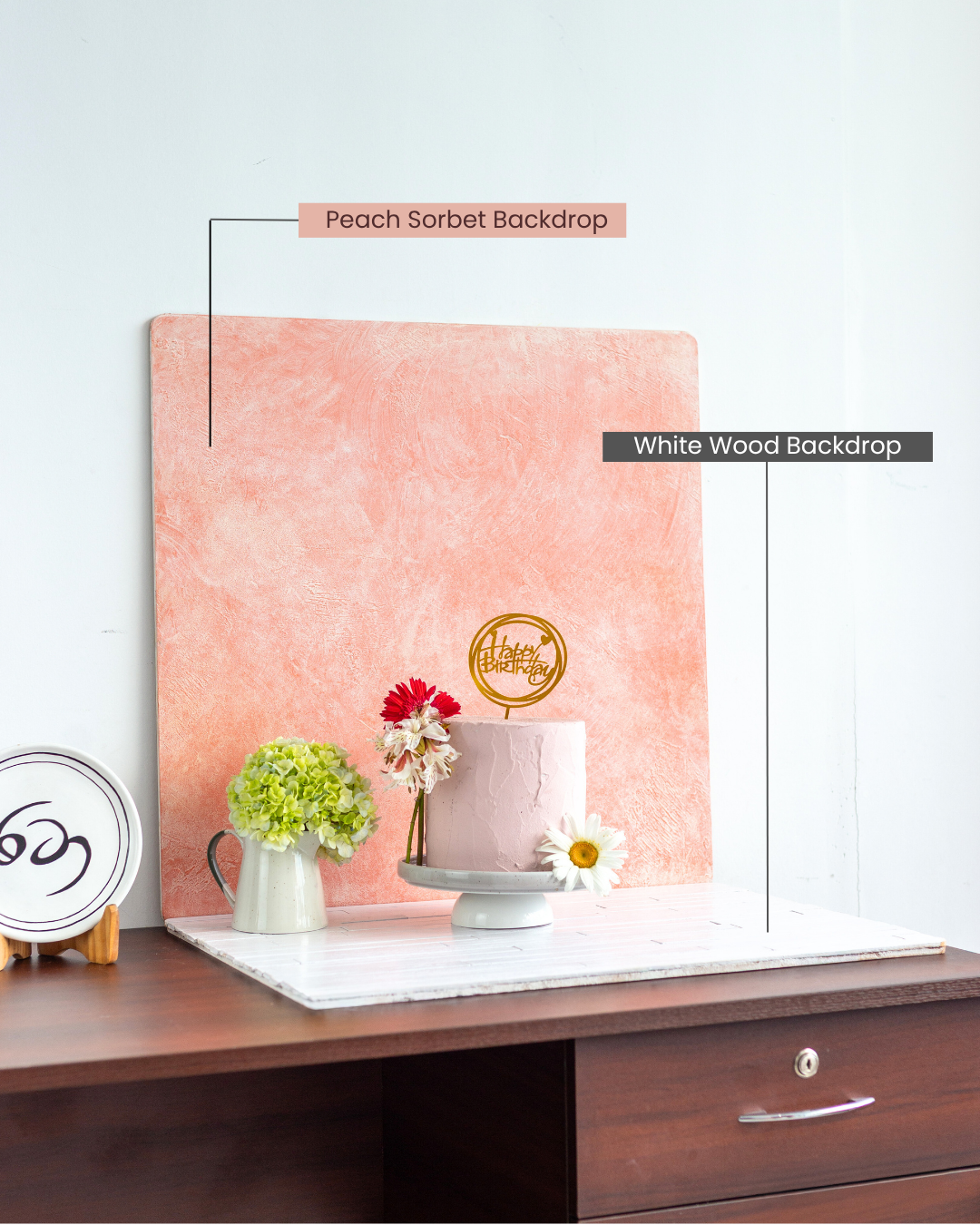 Peach Sorbet Backdrop