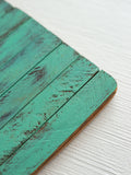 Aqua Wood Backdrop