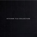 Black Kitchen Tiles Backdrop