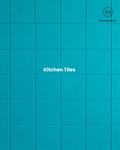Blue Kitchen Tile Backdrop
