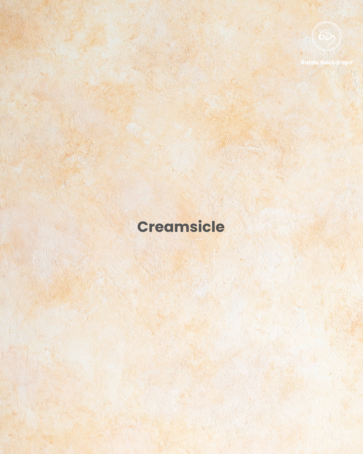 Creamsicle Backdrop 2ft by 2ft